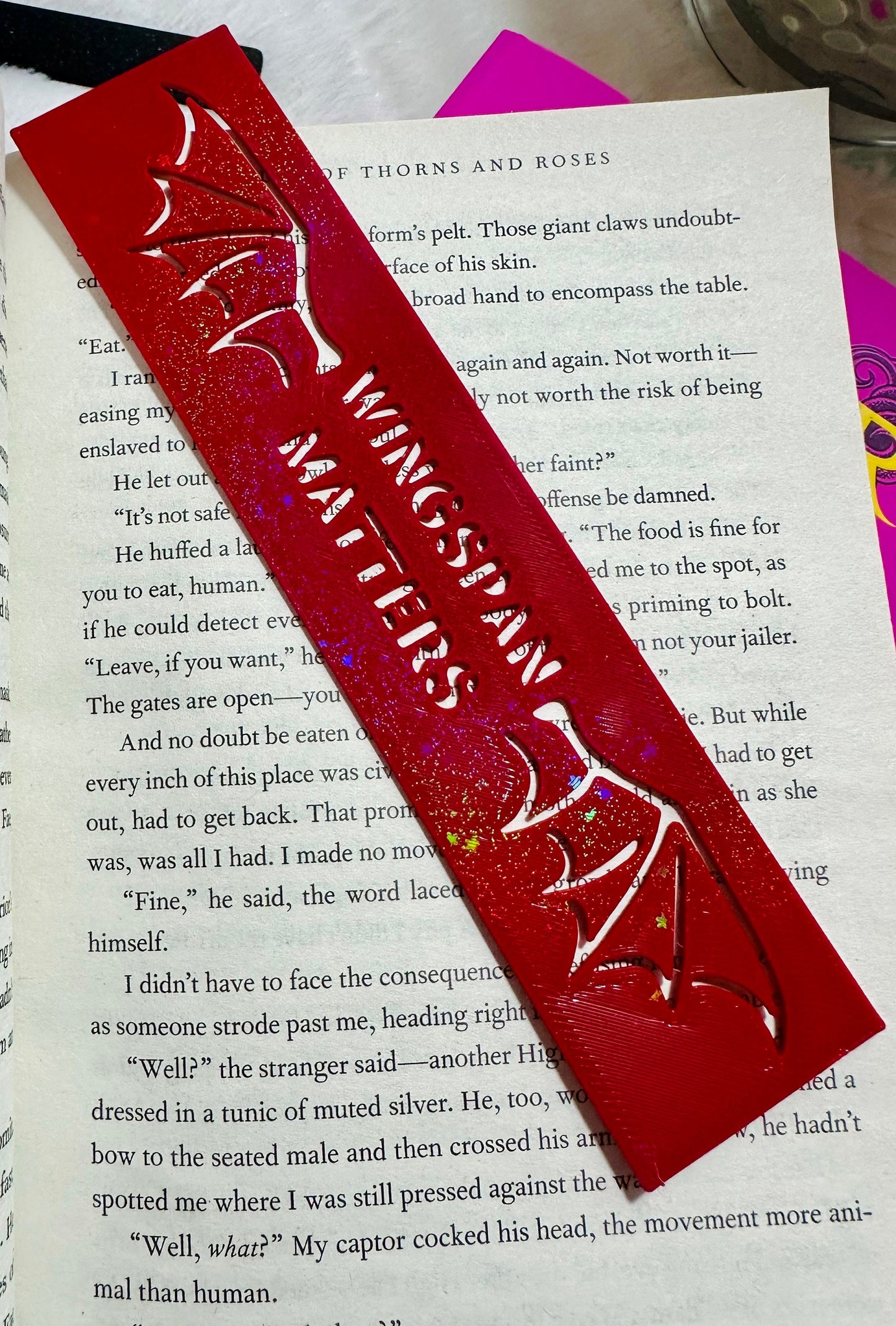 Set of 2 ACOTAR A Court of Thorns and Roses inspired bookmarks